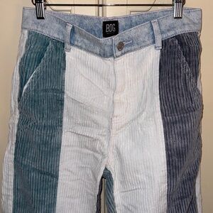 BDG Multicolor Striped Corduroy Pants